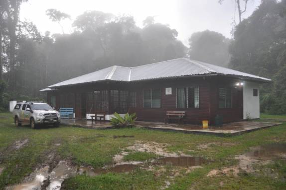 Nosso belo refúgio particular na Reserva Natural de Brownsberg, no Suriname